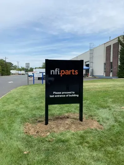 Post and Panel Signs Photo